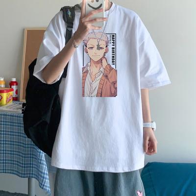 China Senju Kawaragi/Nahoya Kawata/Takashi Mitsuya Cosplay T-shirt Short Sleeve Anti-wrinkle Anime Tokyo Avengers Harajuku Manga T-shirts for sale