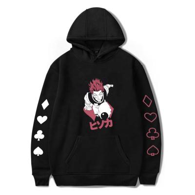 China Hunter X Hunter Hisoka Women Sweatshirt Women Sportswear Pullover Cartoon Streetwear Oversized Hoodies Anti-wrinkle Japan Anime Men Hoodies Men for sale