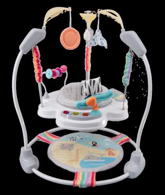 China Sounds Reward and Encourage Every Bounce Through Fold Sound Toddler Forest Walker Jumper Activity Center Baby Jumperoo Infant Safety for sale