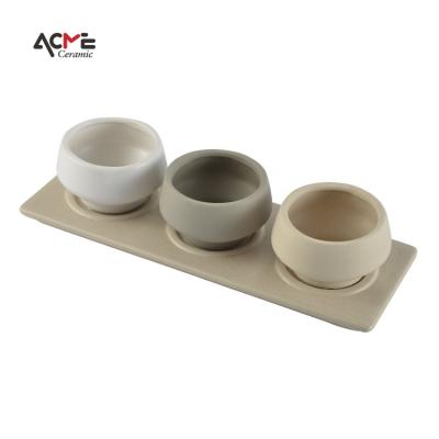 China Wholesale Nordic Home Decor Multicolor Empty Ceramic Candle Container Luxury Small Elegant Candle Holder For Home Decor for sale