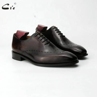 China Breathable Co. Ox 824 Customized Leather Handmade Classic Casual Shoes Mens Oxford Shoes for sale