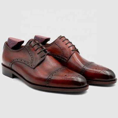 China Deodorization Cie De 03 Cie Full Grain Calf Leather Shoes Mens Business Handmade Leather Shoes for sale