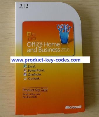 China Casa de Microsoft Office & cartão 2010, a versão chave do produto do negócio a mais atrasada à venda