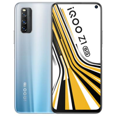 China New Original Official VIVO IQOO Z1 5G Smart NFC 4500mAh 44W Refresh Rate SupperVOOC Dual SIM Card Phone MTK 1000 Plus 6.57inch LCD 144Hz for sale