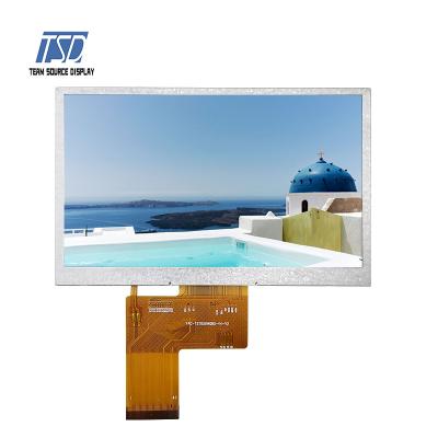 China bezel frame 5 inch tft lcd 480*272 touch screen module for 5.0 inch 5.0 inch lcd touch screen monitor for sale