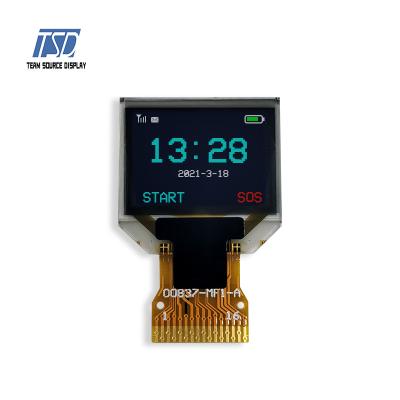 China Custom oled display panel 0.66 64*48 SPI 16 pin SSD1306BZ 0.66 inch 0.66 inch monochrome oled display module for sale