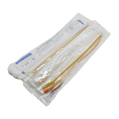 China Latex Medical Supplier 16fr 3ml 2 Way Silicone Coated Latex Foley Catheter Retention China (100% Silicone Coated) for sale