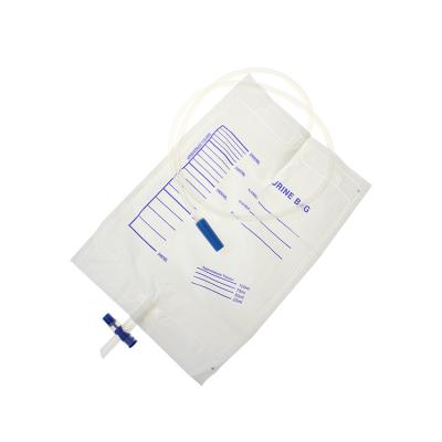 China Pull-push/twisted/cross or without valve female urine collector bag making urine bag for women for sale