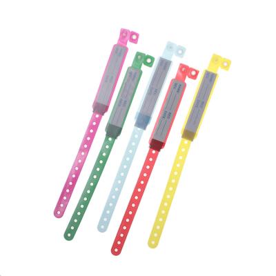 China Eco-friendly Wholesale Medical ID Bracelet Disposable Hospital Patient ID Wristband for sale