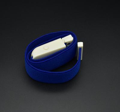 China Eco-friendly Disposable Blue Elastic Band Belt Medical Tourniquet Buckle Tourniquet for sale