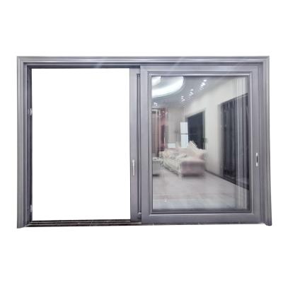 China Sound Insulation New Wanjia Modern Design Aluminum Sliding Doors Door for sale