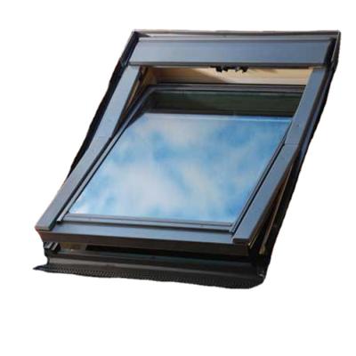 China Folding Aluminum Screen WANJIA Skylight Top Hung Window Deluxe Rainproof Side Hung Window for sale