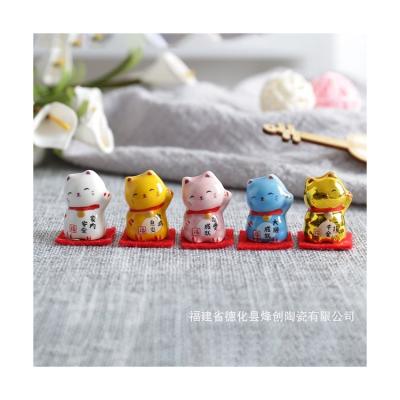 China Japanese Miscellaneous Goods Springs New Design Gift Exquisite Practical High Temperature Fired Doll Ceramic Chopsticks Stand Decoration for sale