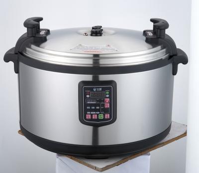 China Commercial 8-Fold Safety Protection Super Large Capacity Stainless Steel electric pressure cooker 55L Made In China for sale