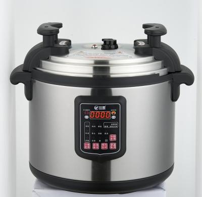 China Commercial Best Price Big Capacity Commercial Intelligent Electric Pressure Cooker 15L for sale