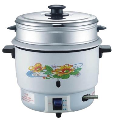 China Commercial Hotel 2L Stainless Steel Food Steamer Rice Cooker Mini Gas Multi Function Rice Cooker for sale