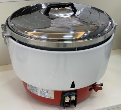 China hotel gas fast cooking rice cooker 10 liters for 50 people 50 cups for hotel restaurant commercial gas rice cooker for sale