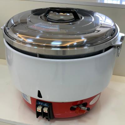 China hotel pot gas thick indoor rice cooker 10 liters for 50 people 50 cups for hotel restaurant commercial gas rice cooker for sale