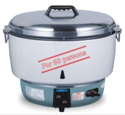 China Large hotel gas rice cooker 10 liters for 50 people 50 cups rice cooker restaurant hotel for sale