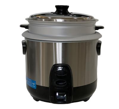 China Hotel stainless steel body 3 liter gas rice cooker with bio steam gas rice cooker original factory for sale