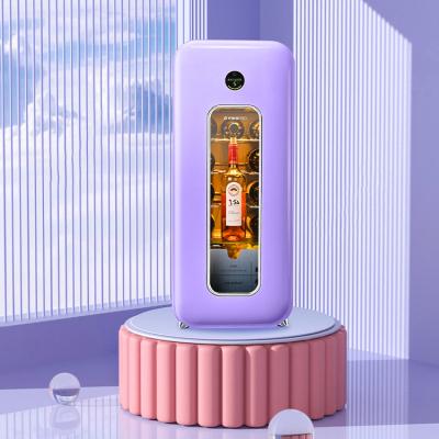 China OEM ODM Double Zone Wine and Beer Beverage Cooler Beverage Display Fridge Multizone Cooler White Wine Cellar for Home for sale