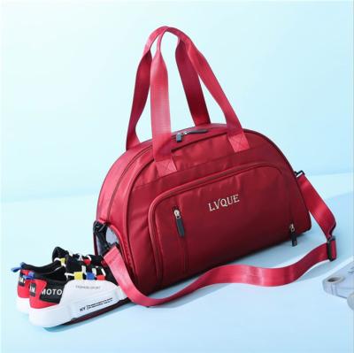 China Fashion Large Capacity Oxford Travel Bag Barrels Fitness Tote Duffel Bag Arm Bag for sale