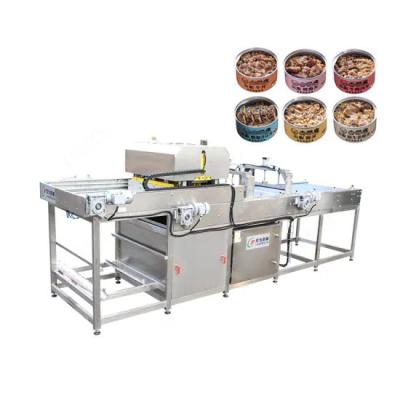 China Canned Tuna Starfish Sardine Fish Production Line Canned Machine for sale