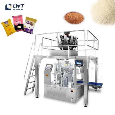 China Powder Packing Machine Coffee Milk Premade Zipper Bag Doypack Food Spices Pouch Multi-Function Packaging  Machine for sale