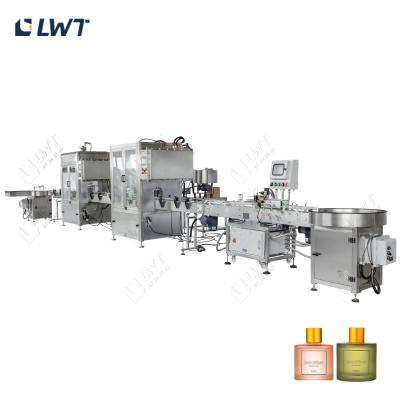 중국 아로마 병 충전 생산 라인 1000 병/H 액체 충전 기계 판매용