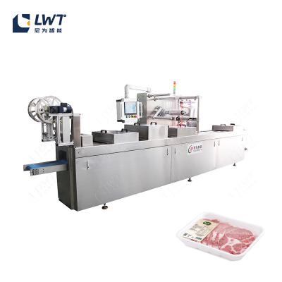 China Meat Vacuum Skin Packing Machine Stretch Film Vaccume Sealer For Packaging Line for sale