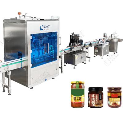 China Fish Sauce Filling Production Line Soyster Sauce Filling Machine for sale