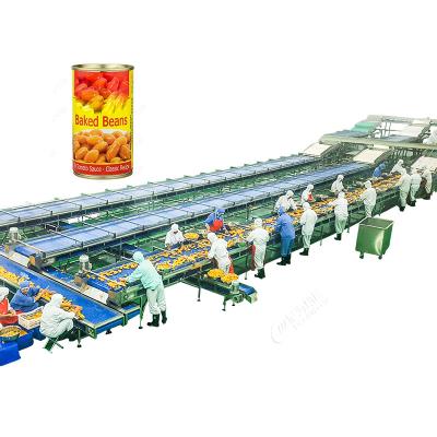 China Leadworld Automatic Canned Soybeans Green Beans Chickpeas And Red Beans Production Line for sale