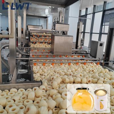 China PLC Canned Fruit Production Line Canned Pear Processing Line for sale