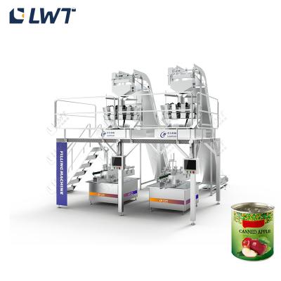 China Custom Canned Fruit Production Line Apple Automatic Machines for sale