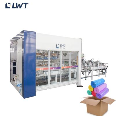 China Customized Fully Automatic Garbage Bag Carton Packaging Machine for sale