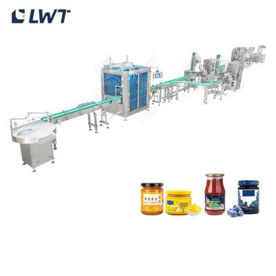 China 2000BPH  Automatic Mayonnaise Filling Production Lines Accuracy for sale