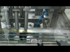 Fully Automatic 6-Head Honey Filling Line Sauce Filling Machine