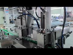 Glass bottle canned bamboo shoot filling machine