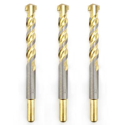 China Masonry Drilling Force Carbide Tips Masonry Drill Bits Glass Drilling Bit For Ceramic Tile Wood Porcelain Mirror Plastic Marble Wall for sale