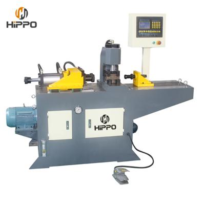 China Building Material Shops Metal Automatic Ms Pipe Tube End Shrink Machine Aluminum Tube End Forming for sale