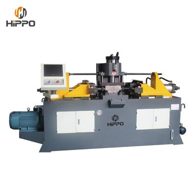 China Building Material Shops China Hydraulic Exhaust Pipe Tube End Forming Machine End Forming Diesel Pipe Pipe 3 Position for sale