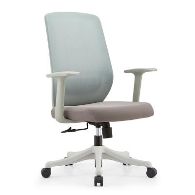 China Other Height Adjustable Mesh Computer Chair Office Chair Staff Swivel Ergonomic Working Desk Chairs With Armrest for sale