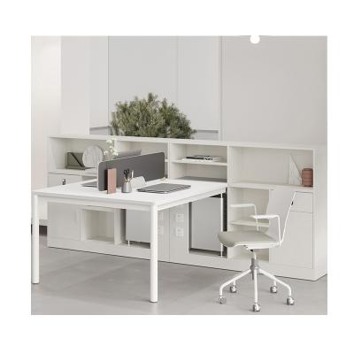 China Other Modern Office Desks Modern Single Person Staff 2 Person Executive Modern Desk for sale