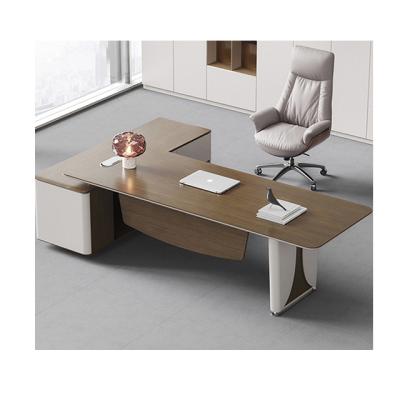 China Other Modern Luxury Office Desk Boss Office Desk Chair and Chair Manager Executive Table for sale