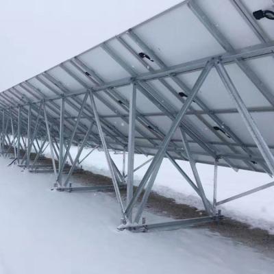 China Commercial Steel Ground Ballast Solar Photovoltaic Racks for sale