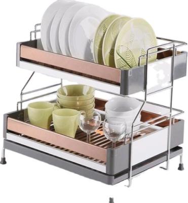 China Factory Supplier Contemporary High Quality 304 Stainless Steel Home Kitchen Organizer Storage Rack for sale