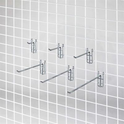 China Displaying Goods Wire Grid Display Board Forks 5mm Store Frame Clothing Store Cabinet Display Rack Retail Store Furniture for sale