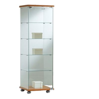 China Displaying Goods Retail Store Bag Display Rack Glass Showcase Bags Display Stand Bag Holder for sale