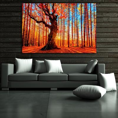 China Abstract Tree Wall Art Pictures Painting Wall Art For Living Room Home Decor (No Frame) for sale