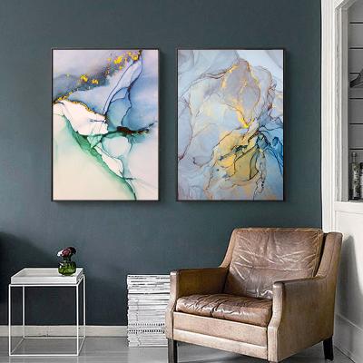 China Abstract Modern Wall Art Pictures Abstract Art Canvas Painting Abstrac Landscape Picture For Living Room Home Decor (No Frame) for sale